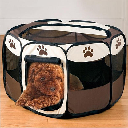 Foldable Pet Playpen For Dogs Pop Up – Indoor and Outdoor Use