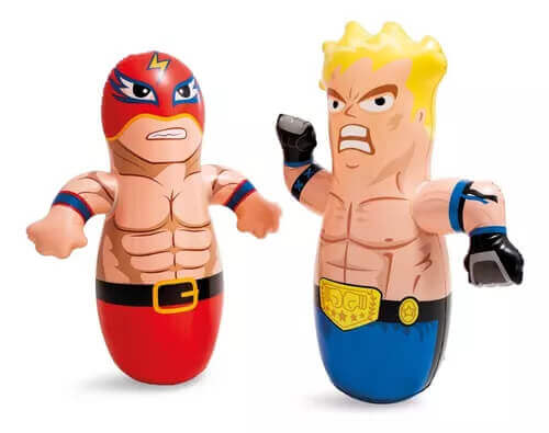 Kids Inflatable Punchable Wrestler Doll