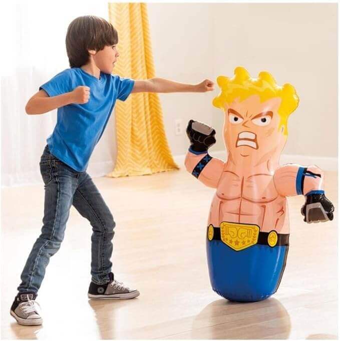 Kids Inflatable Punchable Wrestler Doll
