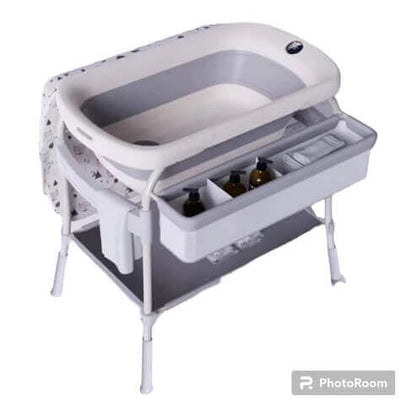 Multifunctional Baby Nursing Changing Table With Fold Bathtub