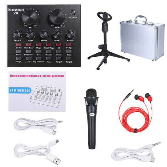 V8 Podcasting / Live Streaming Kit